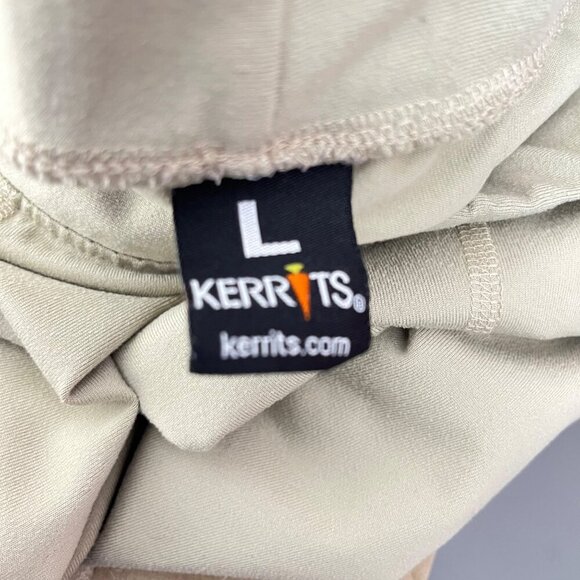 Kerrits Ladies Riding Breeches Large Beige Equestrian Pants With Knee Patches - Picture 4 of 6